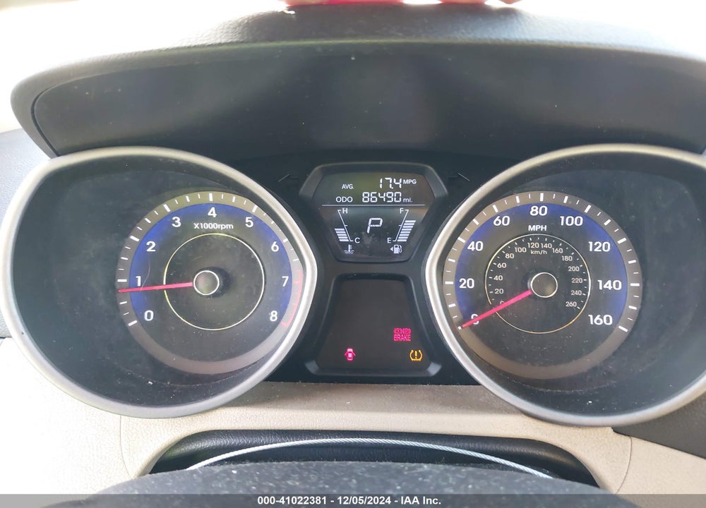 2013 HYUNDAI ELANTRA GLS VIN: KMHDH4AE6DU538482