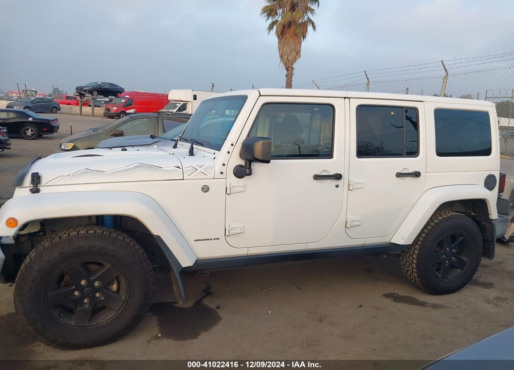 2015 JEEP WRANGLER UNLIMITED WRANGLER X VIN: 1C4BJWEG3FL607886