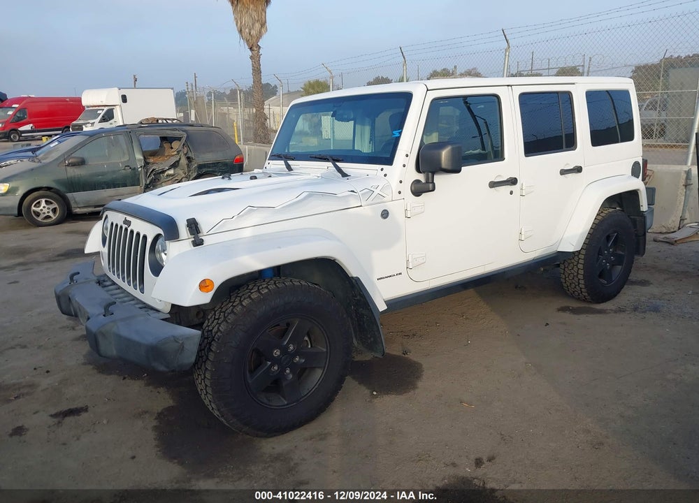 2015 JEEP WRANGLER UNLIMITED WRANGLER X VIN: 1C4BJWEG3FL607886