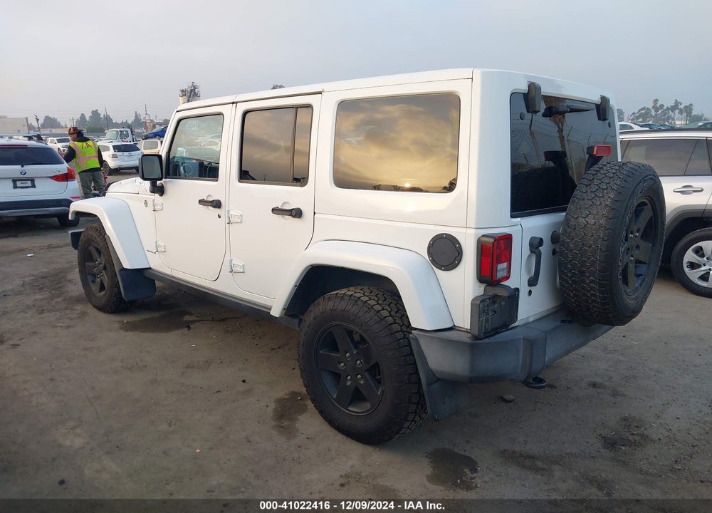 2015 JEEP WRANGLER UNLIMITED WRANGLER X VIN: 1C4BJWEG3FL607886
