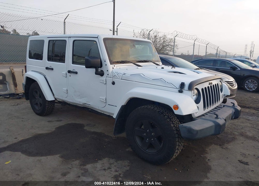 2015 JEEP WRANGLER UNLIMITED WRANGLER X VIN: 1C4BJWEG3FL607886