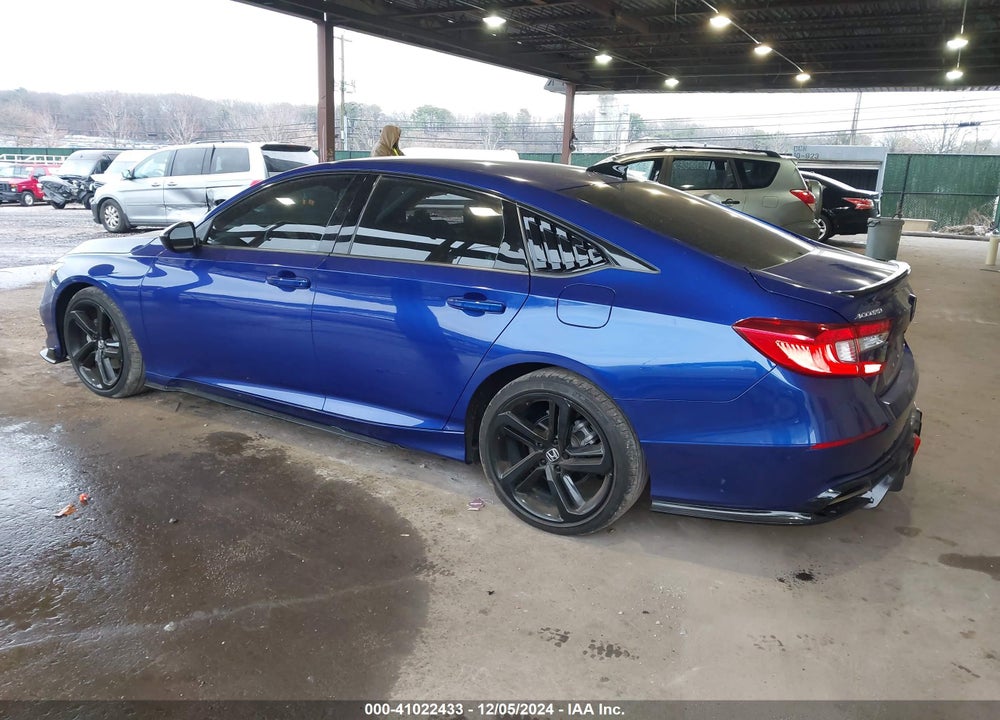 2022 HONDA ACCORD SPORT 2.0T VIN: 1HGCV2F30NA005438
