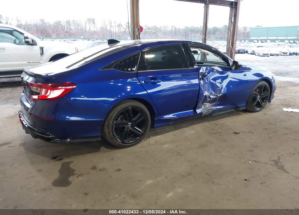 2022 HONDA ACCORD SPORT 2.0T VIN: 1HGCV2F30NA005438