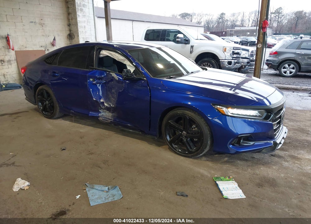 2022 HONDA ACCORD SPORT 2.0T VIN: 1HGCV2F30NA005438