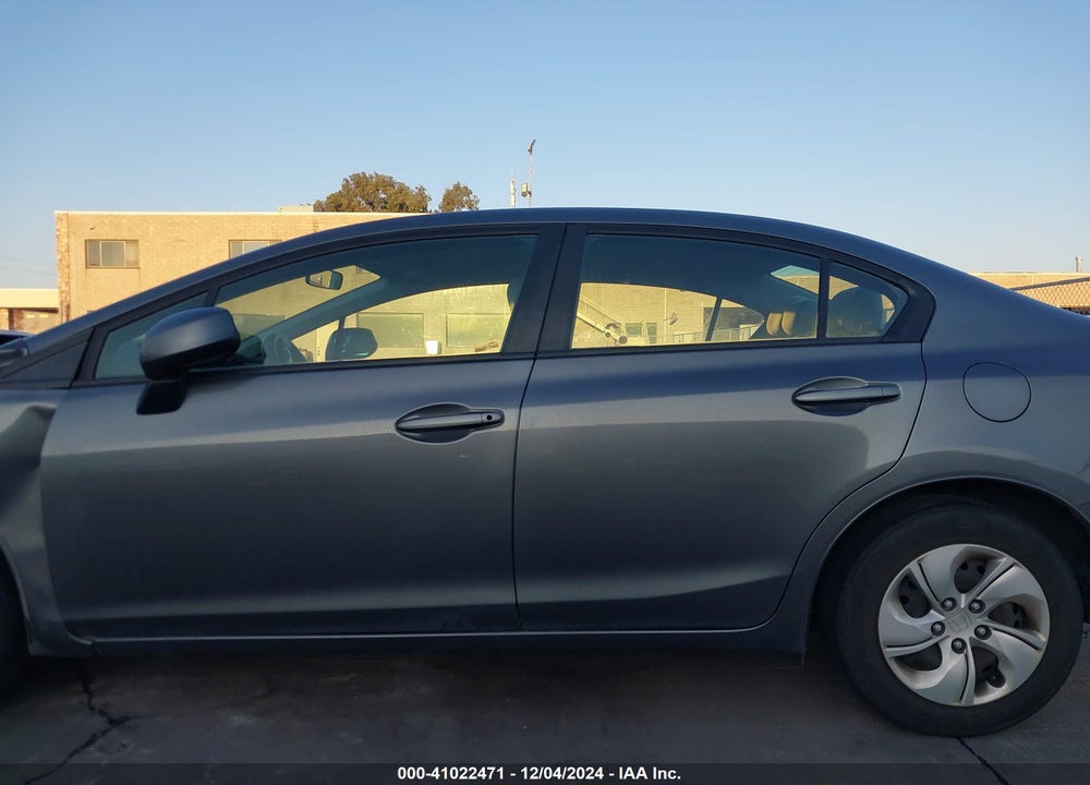 2013 HONDA CIVIC LX VIN: 19XFB2F54DE261132