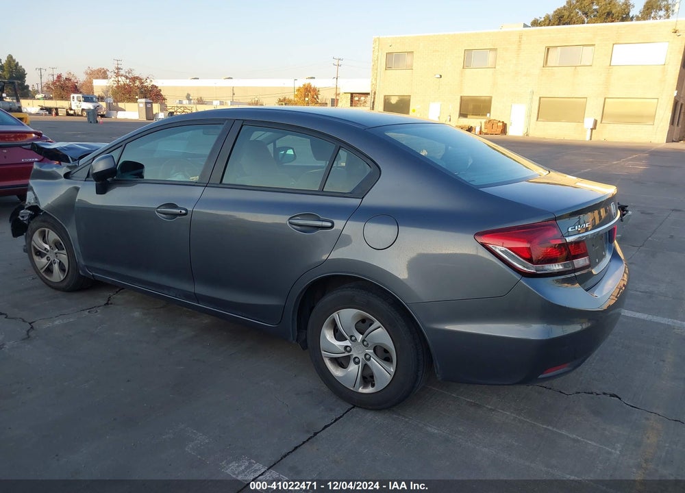 2013 HONDA CIVIC LX VIN: 19XFB2F54DE261132