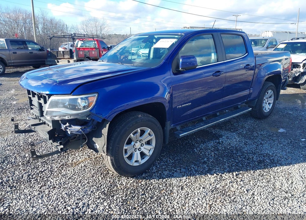 2015 CHEVROLET COLORADO LT VIN: 1GCGSBE34F1258662