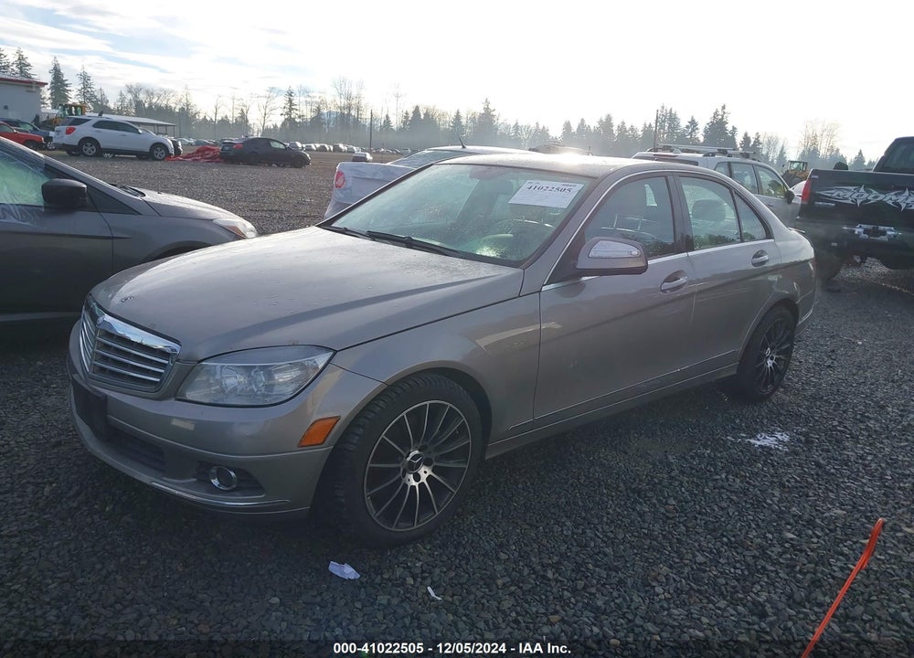 2009 MERCEDES-BENZ C 300 LUXURY/SPORT VIN: WDDGF54X49F224437