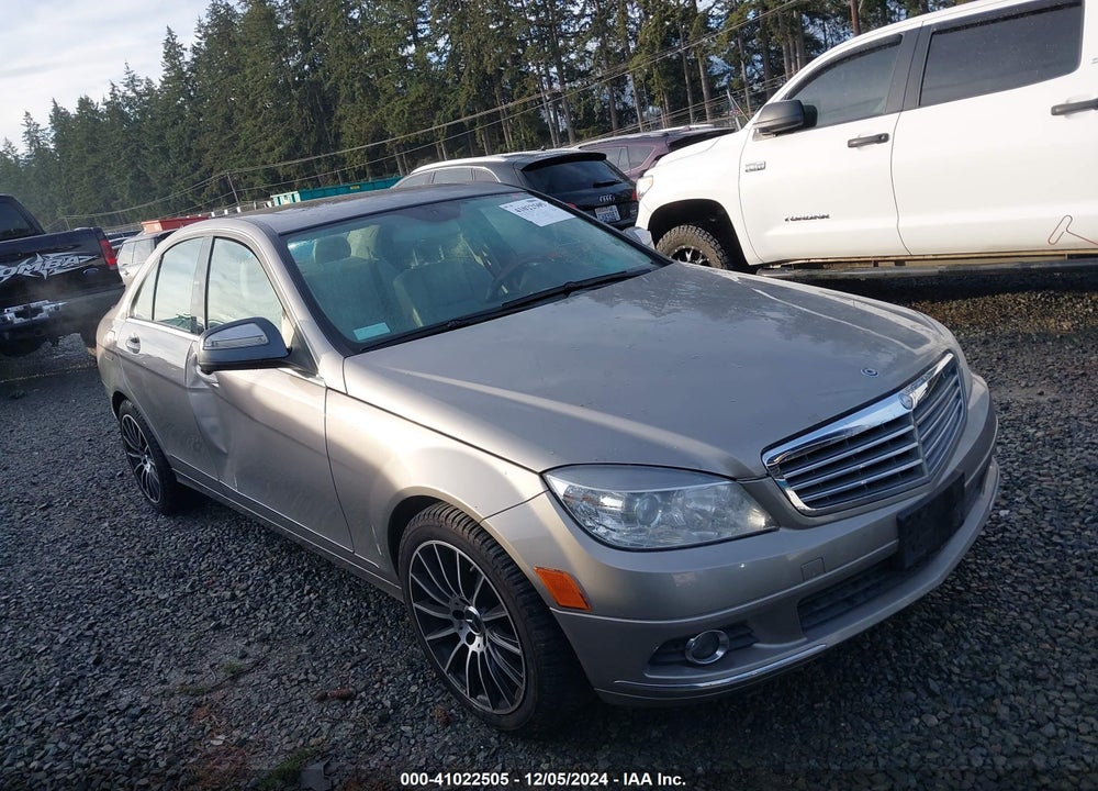 2009 MERCEDES-BENZ C 300 LUXURY/SPORT VIN: WDDGF54X49F224437