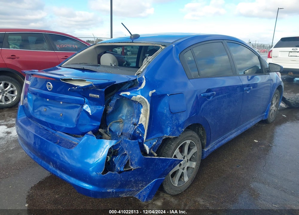 2012 NISSAN SENTRA VIN: 3N1AB6AP5CL707926