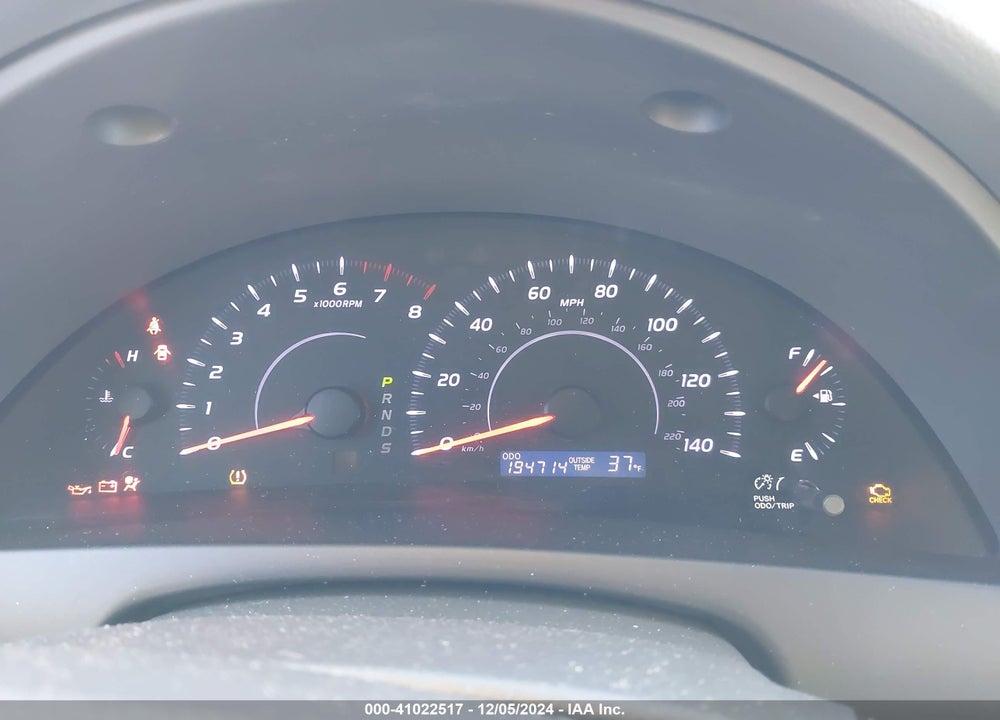 2010 TOYOTA CAMRY LE VIN: 4T1BF3EK9AU078401