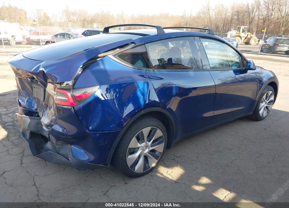 2021 TESLA MODEL Y LONG RANGE DUAL MOTOR ALL-WHEEL DRIVE VIN: 5YJYGDEE3MF062428