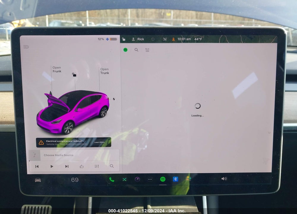 2021 TESLA MODEL Y LONG RANGE DUAL MOTOR ALL-WHEEL DRIVE VIN: 5YJYGDEE3MF062428