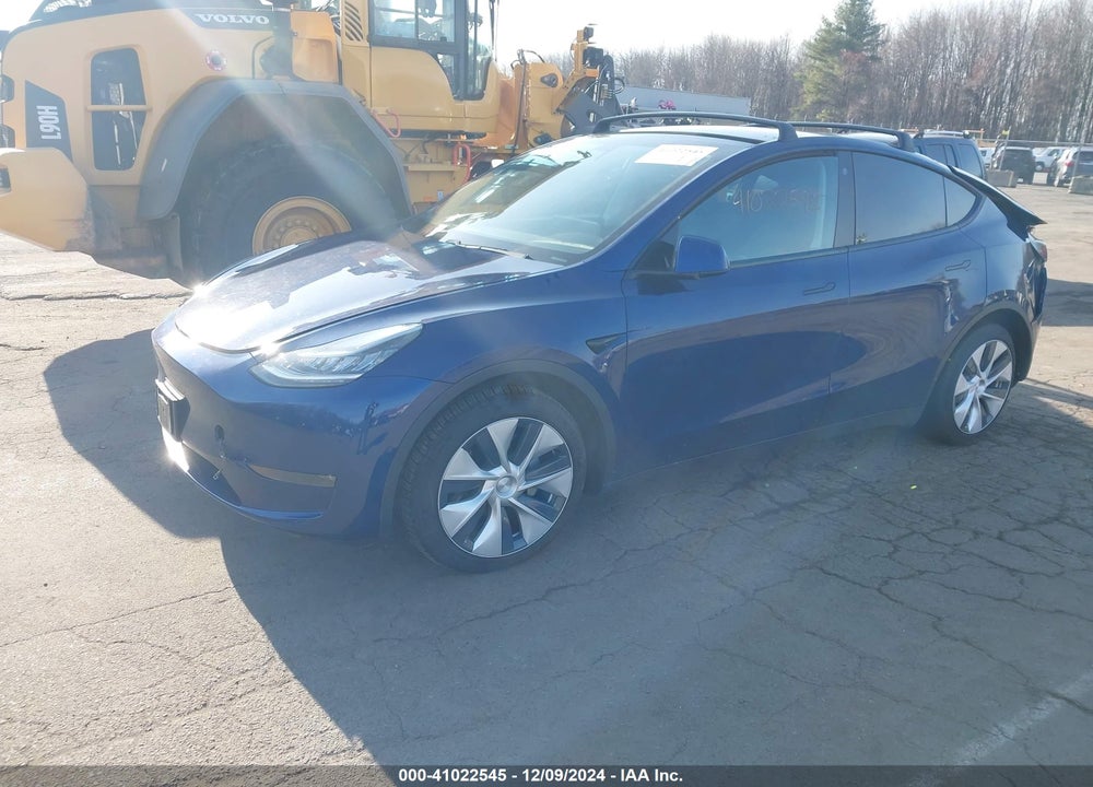 2021 TESLA MODEL Y LONG RANGE DUAL MOTOR ALL-WHEEL DRIVE VIN: 5YJYGDEE3MF062428