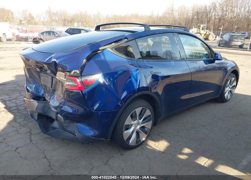 2021 TESLA MODEL Y LONG RANGE DUAL MOTOR ALL-WHEEL DRIVE VIN: 5YJYGDEE3MF062428