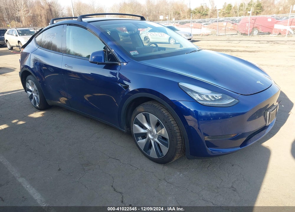 2021 TESLA MODEL Y LONG RANGE DUAL MOTOR ALL-WHEEL DRIVE VIN: 5YJYGDEE3MF062428