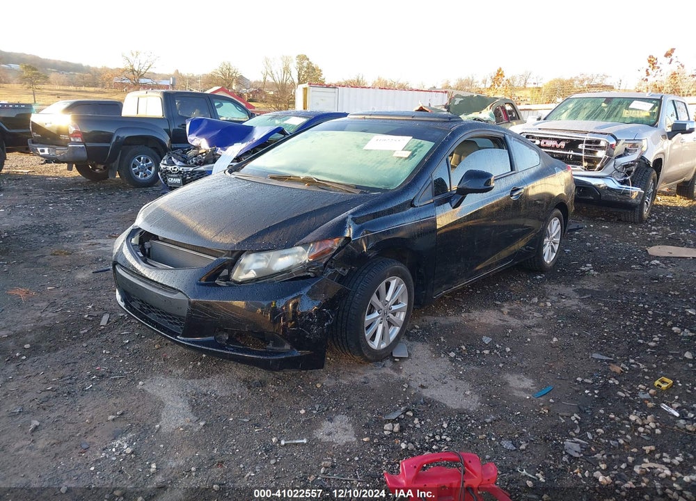 2012 HONDA CIVIC EX-L VIN: 2HGFG3B1XCH549994