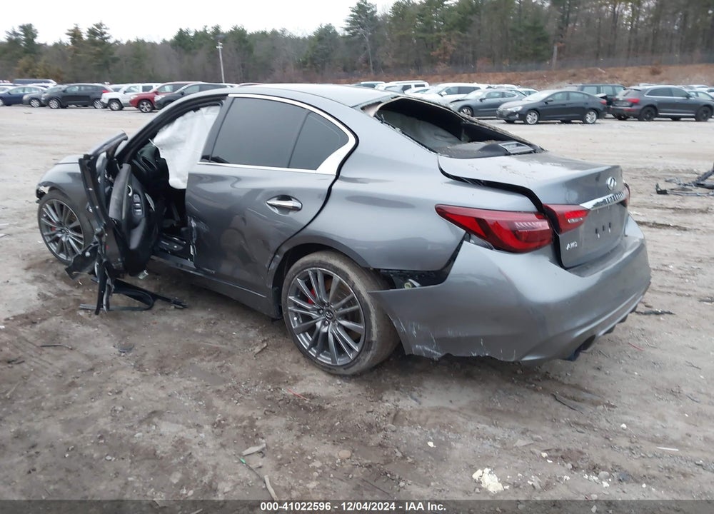 2018 INFINITI Q50 3.0T RED SPORT 400 VIN: JN1FV7AR7JM481685