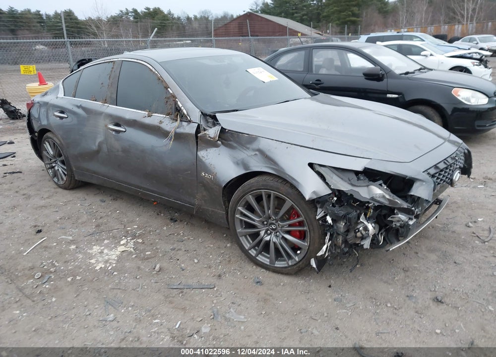 2018 INFINITI Q50 3.0T RED SPORT 400 VIN: JN1FV7AR7JM481685