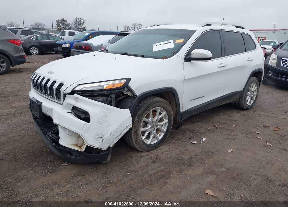 2017 JEEP CHEROKEE LATITUDE FWD VIN: 1C4PJLCB4HW517627