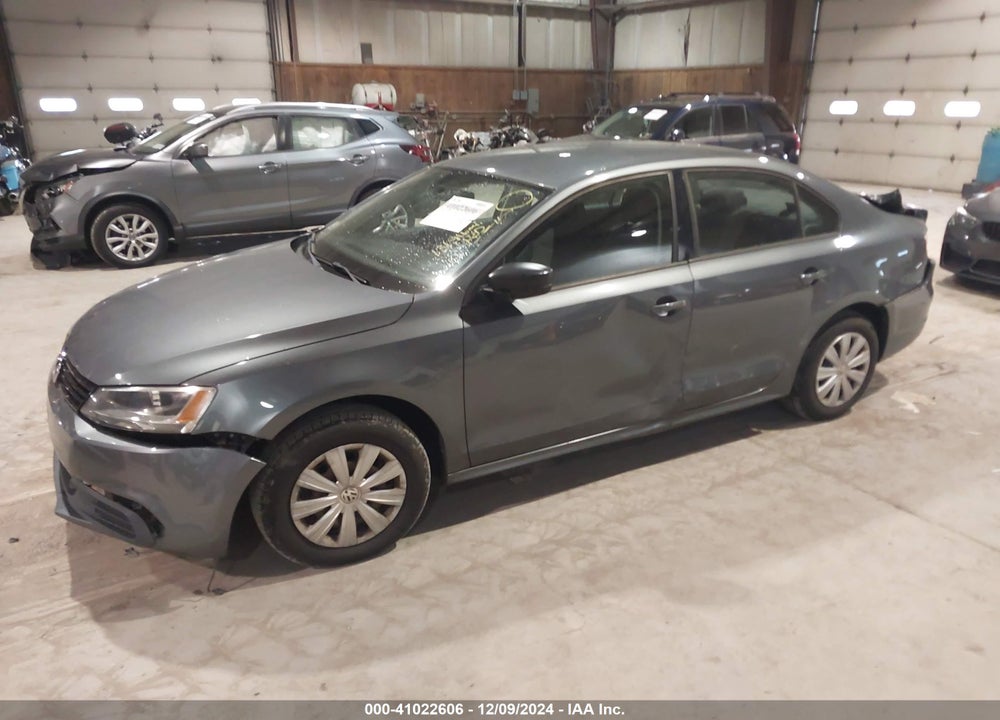2014 VOLKSWAGEN JETTA 2.0L S VIN: 3VW2K7AJ2EM233365