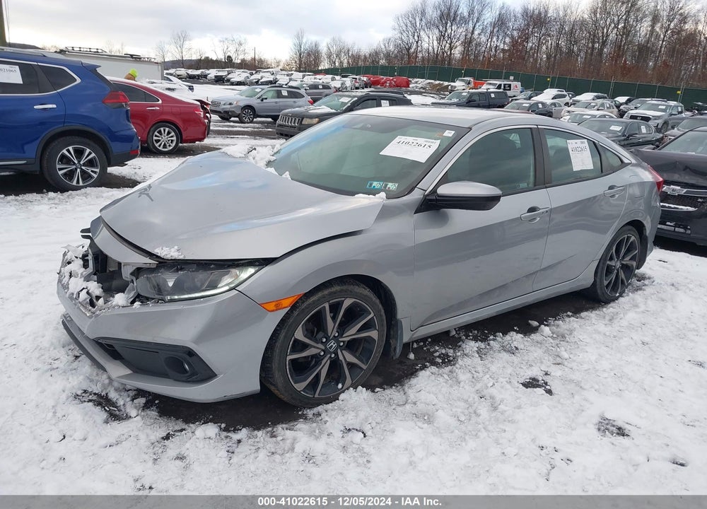 2021 HONDA CIVIC VIN: 2HGFC2F88MH504289