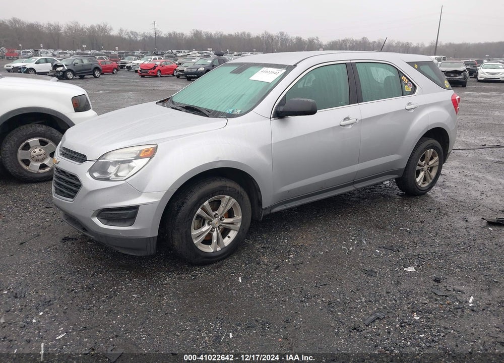 2016 CHEVROLET EQUINOX LS VIN: 2GNFLEEK5G6254997