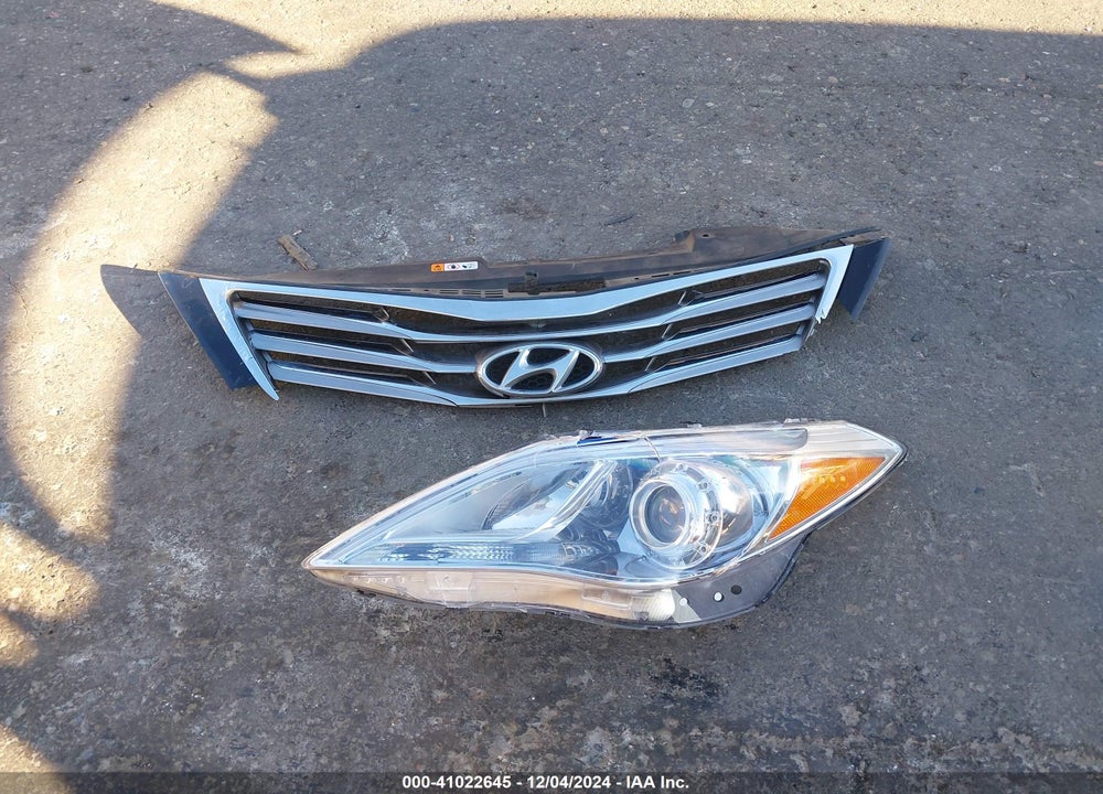 2012 HYUNDAI AZERA VIN: KMHFG4JG8CA155446