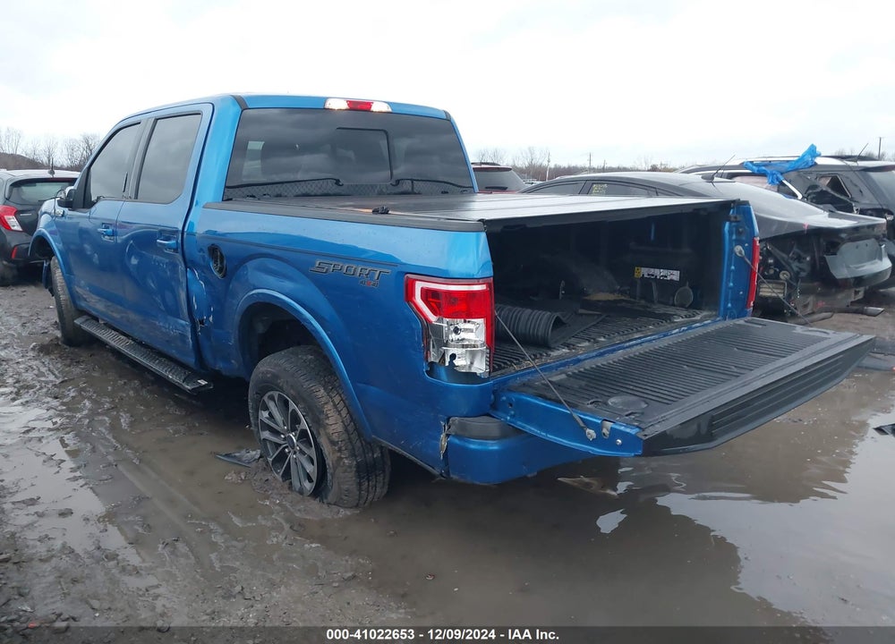 2019 FORD F-150 VIN: 1FTEW1EPXKFD32642