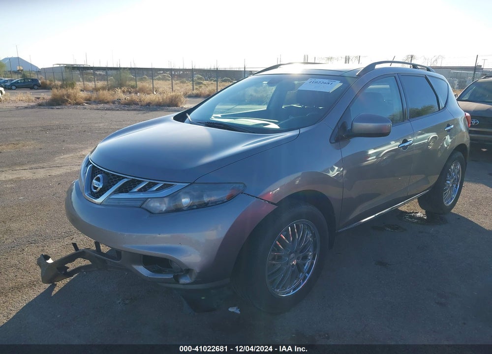 2011 NISSAN MURANO SL VIN: JN8AZ1MU5BW053682