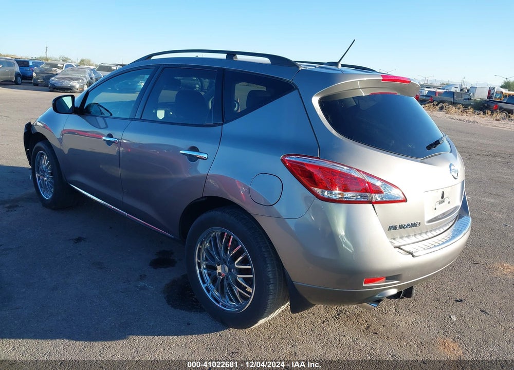 2011 NISSAN MURANO SL VIN: JN8AZ1MU5BW053682