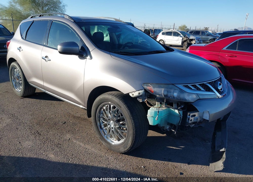 2011 NISSAN MURANO SL VIN: JN8AZ1MU5BW053682