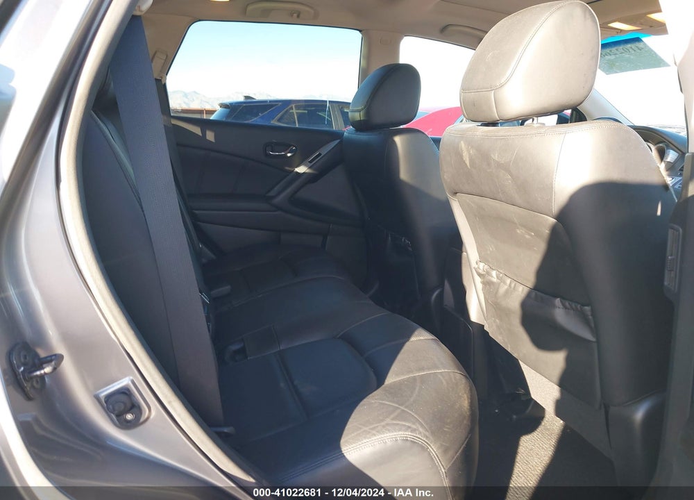 2011 NISSAN MURANO SL VIN: JN8AZ1MU5BW053682