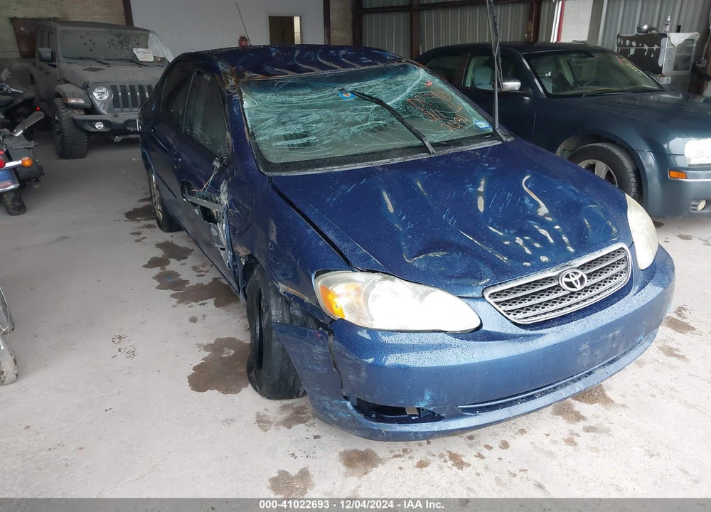 2007 TOYOTA COROLLA LE VIN: 2T1BR32E57C782434