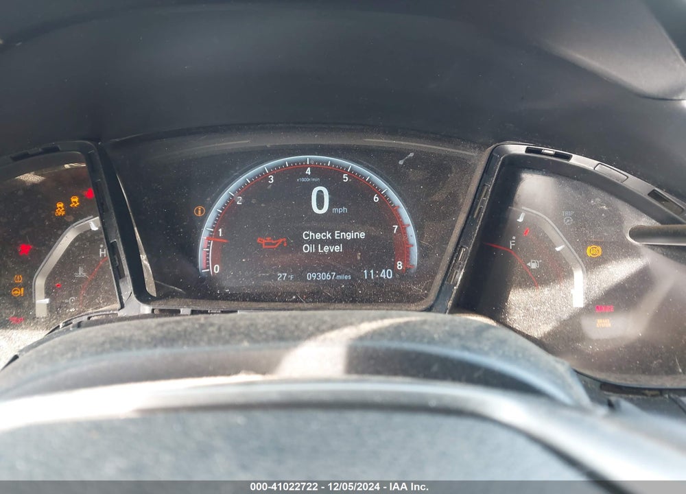 2019 HONDA CIVIC SI VIN: 2HGFC1E52KH706897