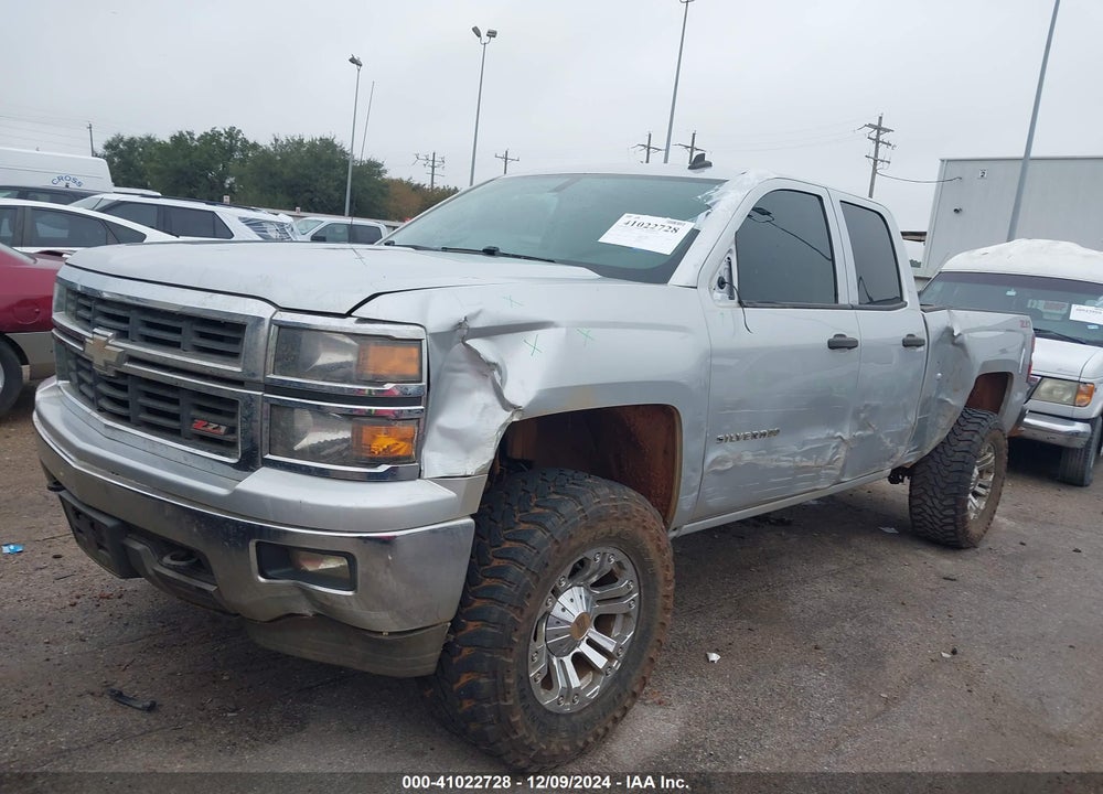 2014 CHEVROLET SILVERADO 1500 2LT VIN: 1GCVKREC2EZ176493