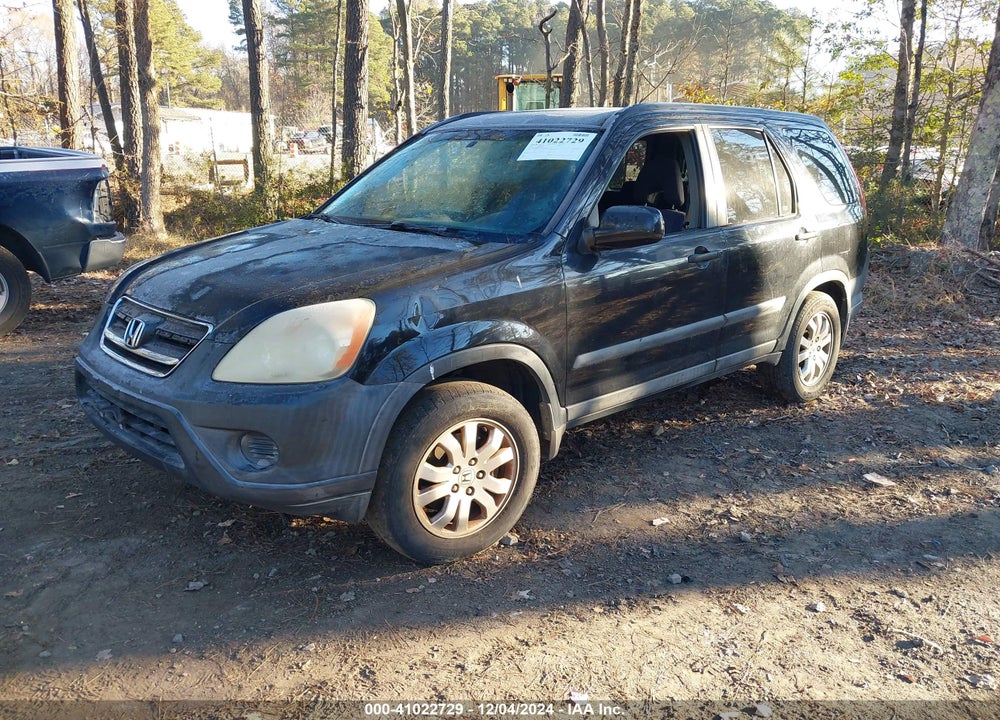 2006 HONDA CR-V EX VIN: SHSRD78886U405959