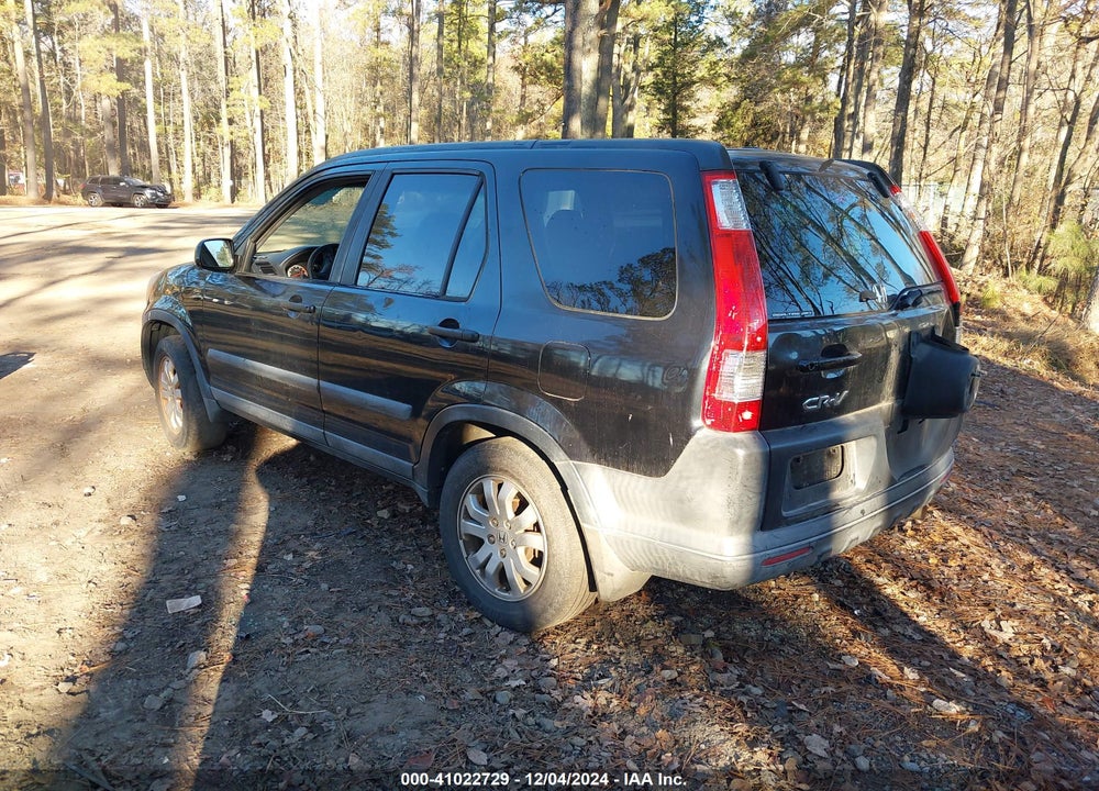 2006 HONDA CR-V EX VIN: SHSRD78886U405959
