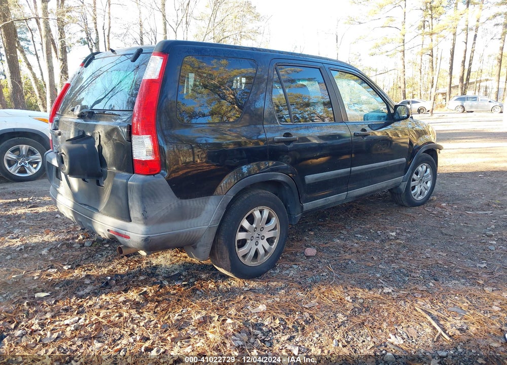 2006 HONDA CR-V EX VIN: SHSRD78886U405959