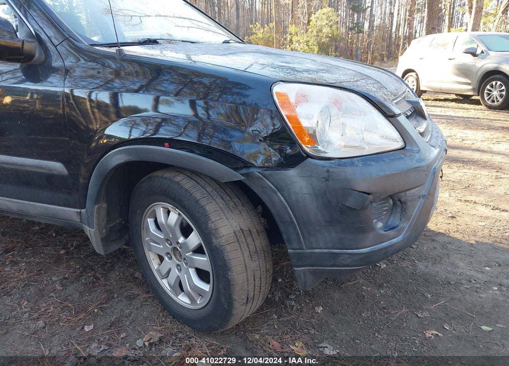 2006 HONDA CR-V EX VIN: SHSRD78886U405959