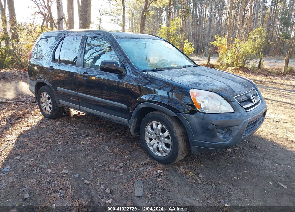 2006 HONDA CR-V EX VIN: SHSRD78886U405959