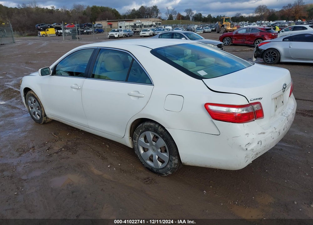 2008 TOYOTA CAMRY LE VIN: 4T1BE46K08U787896