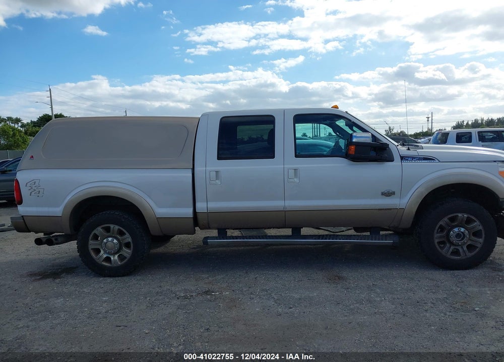 2012 FORD F-350 LARIAT VIN: 1FT8W3BT3CEA68505