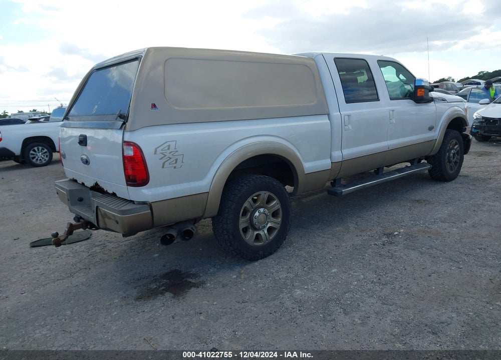 2012 FORD F-350 LARIAT VIN: 1FT8W3BT3CEA68505