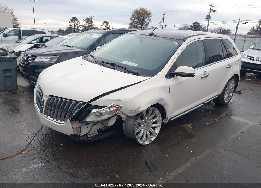 2013 LINCOLN MKX VIN: 2LMDJ6JK0DBL43784