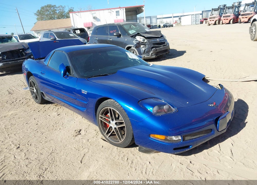 2002 CHEVROLET CORVETTE Z06 HARDTOP VIN: 1G1YY12S125125555