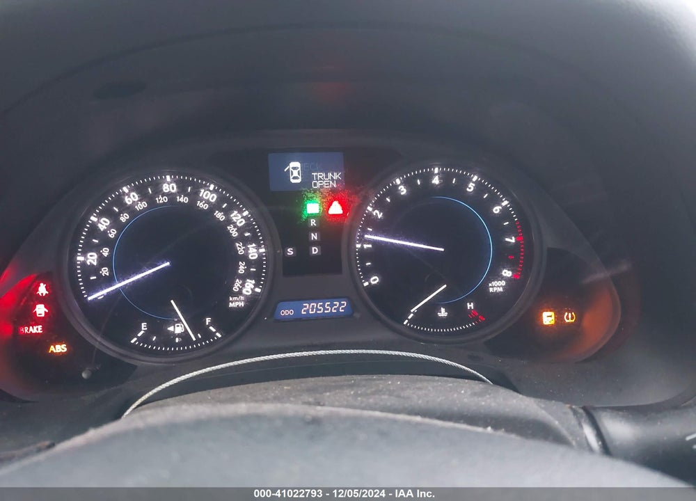 2008 LEXUS IS 250 VIN: JTHBK262385084397
