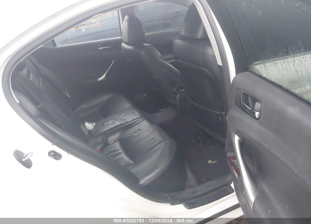 2008 LEXUS IS 250 VIN: JTHBK262385084397