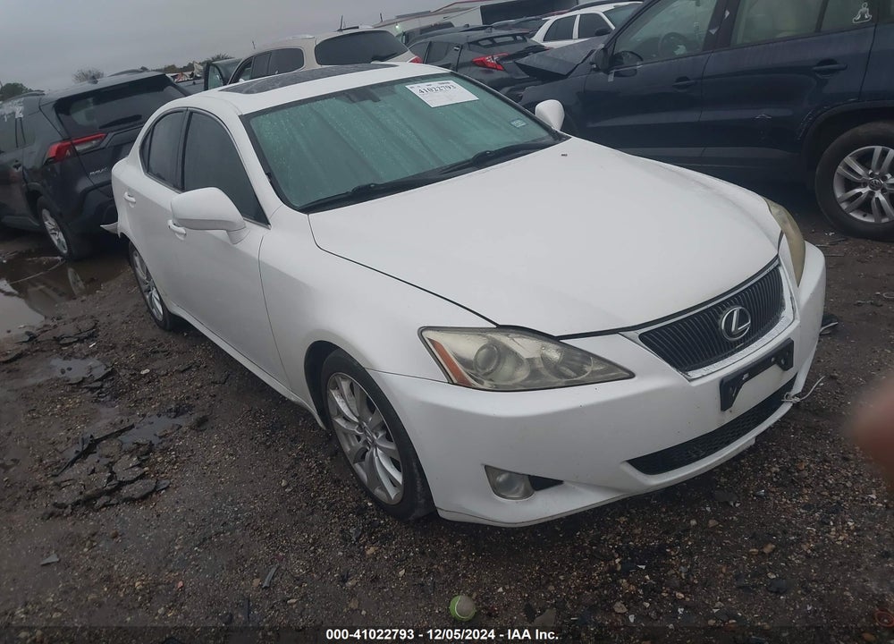 2008 LEXUS IS 250 VIN: JTHBK262385084397