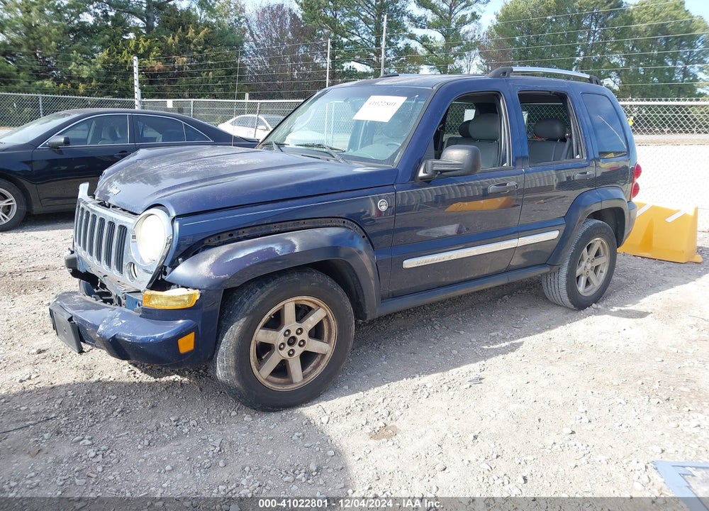 2006 JEEP LIBERTY LIMITED EDITION VIN: 1J4GL58K46W166966